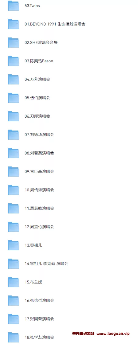 图片[2]-全球·明星演唱会合集【珍藏版】/周杰伦/陈奕迅/刀郎/伍佰/阿黛尔 MP4 1.2TB - 关先生资源站-关先生资源站