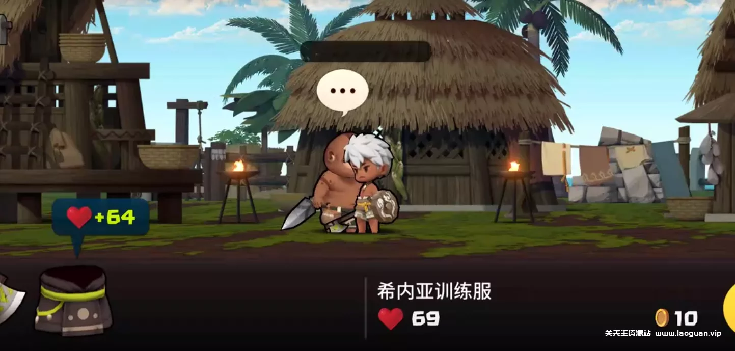 《勇敢的咖斐》很不错的卡通画风游戏，除了战斗升级解锁强劲装备，还需要解密、跑酷 - 关先生资源站-关先生资源站