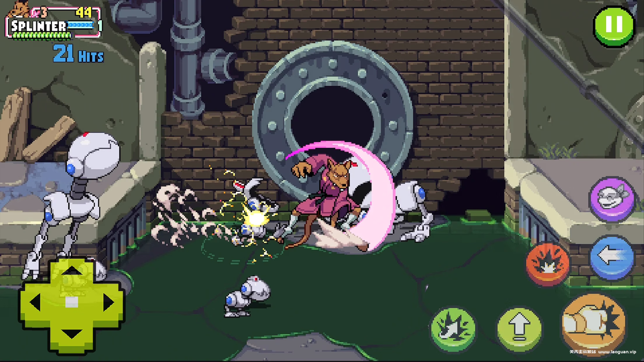TMNT: Shredder’s Revenge: 忍者龟：施莱德的复仇 | Android | 解锁免费版 | APK 下载 - 关先生资源站-关先生资源站
