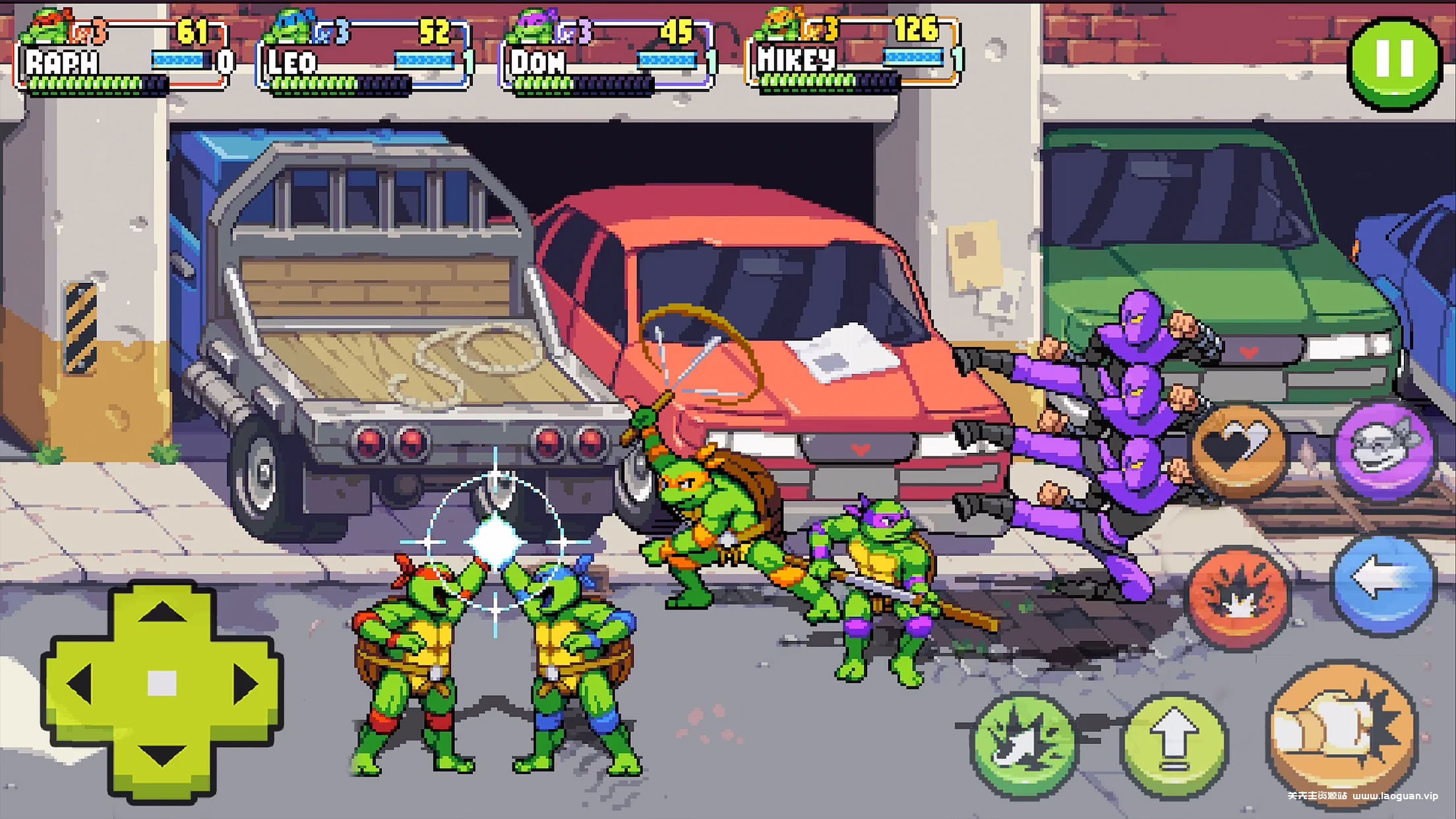 图片[2]-TMNT: Shredder’s Revenge: 忍者龟：施莱德的复仇 | Android | 解锁免费版 | APK 下载 - 关先生资源站-关先生资源站