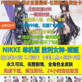 《NIKKE胜利女神妮姬》PC单机版2.5周年T10装备可抽卡剧情关卡完整 - 关先生资源站-关先生资源站